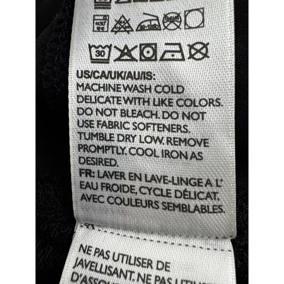 Eddie Bauer Rainier Capris Black Lightweight Activewear Hiking Women's Size 10 - Picture 9 of 9